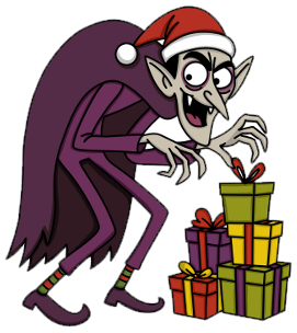 Pacco regalo che esplode di sorpresa