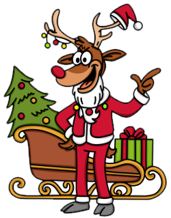 Babbo Natale muscoloso si fa un selfie da campione